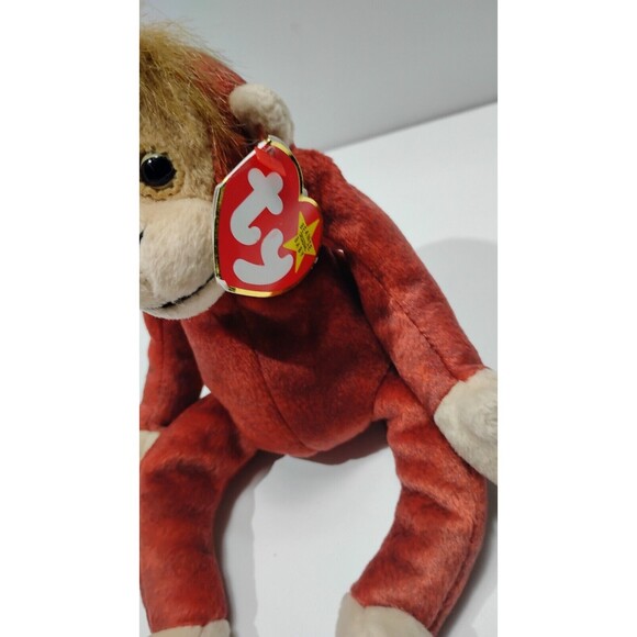 Ty Beanie Babies - Schweetheart the Orangutan - (1999, Retired) - Picture 5 of 6